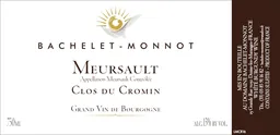 Domaine Bachelet-Monnot Meursault Clos du Cromin