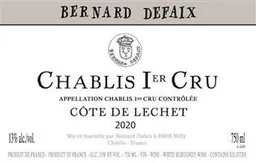 Cotes de Lechet Chablis Premier Cru