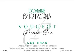 Domaine Bertagna Vougeot Les Cras Premier Cru