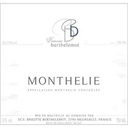 Domaine Berthelemot Monthelie Rouge