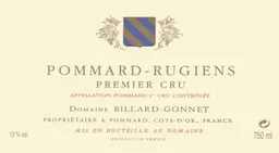 Domaine Billard-Gonnet Pommard Rugiens Bas Premier Cru