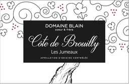 Domaine Blain Soeur & Frere Domaine Blain Cotes de Brouilly Les Jumeaux