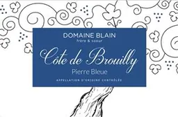 Domaine Blain Cotes de Brouilly Pierre Bleue