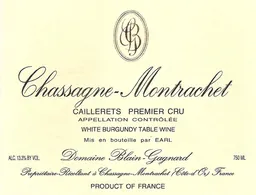 Domaine Blain-Gagnard Chassagne-Montrachet Caillerets Premier Cru