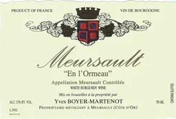 Meursault L'Ormeau