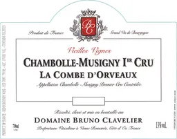 Chambolle-Musigny La Combe d'Orveaux Premier Cru