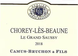 Domaine Camus-Bruchon Chorey-les-Beaune Le Grand Saussy