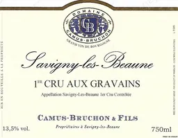 Domaine Camus-Bruchon Savigny-Les-Beaune Aux Gravains Premier Cru