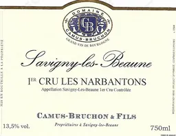 Domaine Camus-Bruchon Savigny-les-Beaune Narbantons Premier Cru