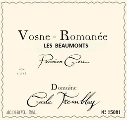 Vosne-Romanee les Beaumonts