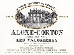Aloxe-Corton Les Valozieres Premier Cru