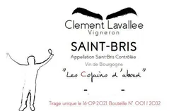 Domaine Clement Lavallee Saint-Bris Les Copains d'Abord
