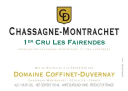 Chassagne-Montrachet Les Fairendes Premier Cru
