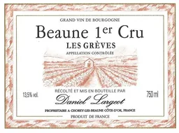 Beaune Les Greves Premier Cru