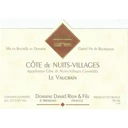 Cote de Nuits Villages