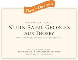 Domaine David Duband Nuits-St-Georges Aux Thorey Premier Cru