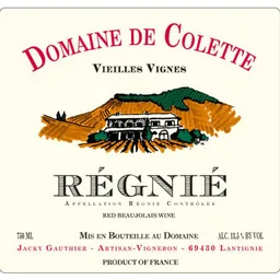 Regnie Vieilles Vignes