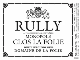 Domaine de la Folie Rully Clos la Folie