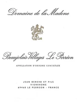 Beaujolais-Villages Nouveau Le Perreon