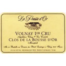 Domaine de la Pousse d'Or Volnay Clos de la Bousse d'Or Premier Cru