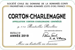 Domaine de la Romanee-Conti Corton-Charlemagne Grand Cru