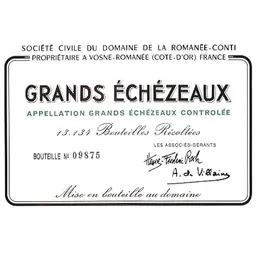 Domaine de la Romanee-Conti Grands Echezeaux Grand Cru