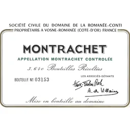 Domaine de la Romanee-Conti Montrachet