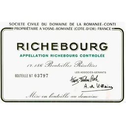Domaine de la Romanee-Conti Richebourg Grand Cru