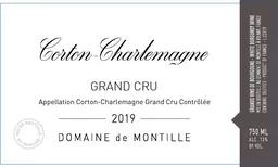 Domaine de Montille Corton Charlemagne Grand Cru