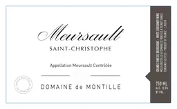 Domaine de Montille Meursault Saint Christophe