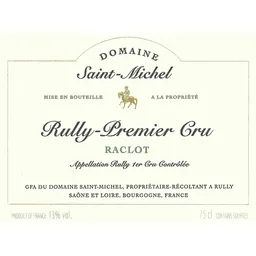 Domaine de Rully St. Michel Premier Cru Raclot