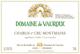 Chablis Montmains Premier Cru