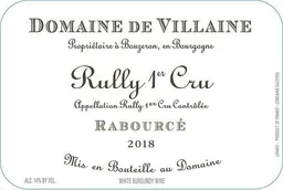 Domaine de Villaine Rully Rabource Premier Cru Blanc