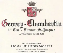 Domaine Denis Mortet Gevrey-Chambertin Lavaux St-Jacques Premier Cru