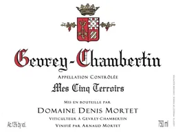 Domaine Denis Mortet Gevrey-Chambertin Mes Cinq Terroirs