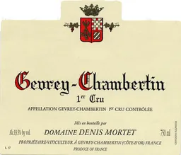 Domaine Denis Mortet Gevrey-Chambertin Premier Cru