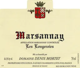 Marsannay Les Longeroies