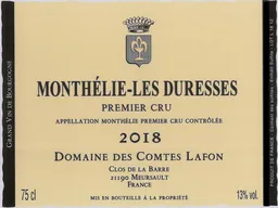 Monthelie Les Duresses Premier Cru