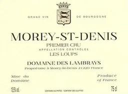 Morey-St-Denis Cuvee Les Loups Premier Cru