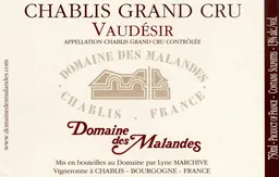 Chablis Vaudesir Grand Cru