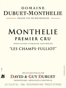 Les Champs Fulliot Premier Cru