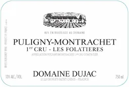 Puligny-Montrachet Les Folatieres Premier Cru