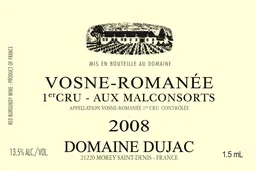 Vosne-Romanee Aux Malconsorts