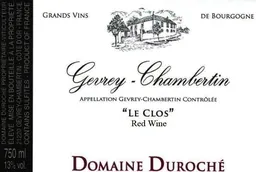Domaine Duroche Gevrey-Chambertin Le Clos