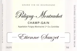 Puligny-Montrachet Champ-Gain Premier Cru