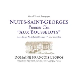 Nuits-Saint-Georges Aux Bousselots Premier Cru