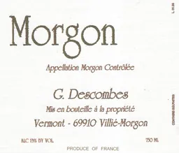 Morgon Vieilles Vignes