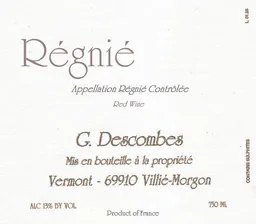 Regnie Vieilles Vignes