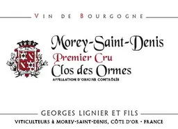 Domaine Georges Lignier & Fils Morey-Saint-Denis Clos des Ormes Premier Cru