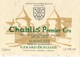 Chablis Montee de Tonnerre